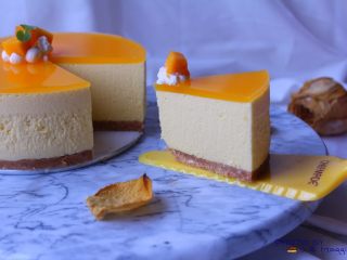 百香果冻芝士蛋糕 